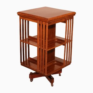 19th Century Revolving Bookcase in Walnut-HPU-1314006