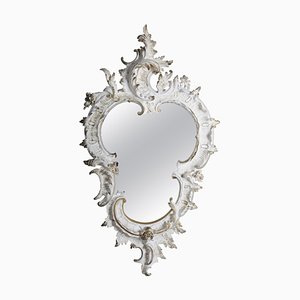 19th Century Rococo Decorated Wall Mirror, 1870s-FLW-1402160