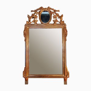 19th Century Rococo Style French Giltwood Mirror-QRS-674546