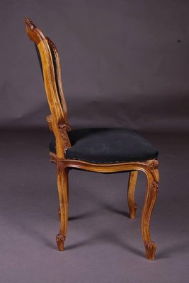 19th Century Rococo Walnut Dining Chair-FLW-1401927