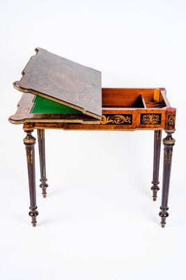 19th-Century Russian Marquetry Game Table, 1820-MBH-1031656