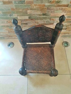 19th Century Rustic Stool-POM-582616