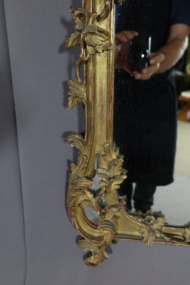 19th Century Sculpted and Golden Wooden Mirror-WSV-1367308