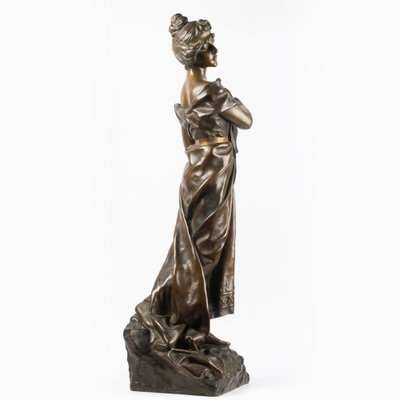 19th Century Sculpture in Patinated Bronze attributed to Emmanuel Villanis-WFS-2041564