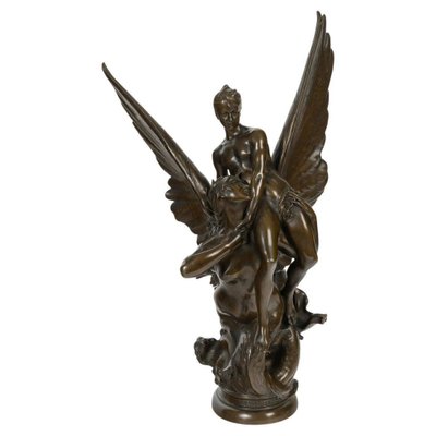 19th Century Sculpture in Patinated Bronze attributed to Ferdinand Barbedienne-WFS-2041567