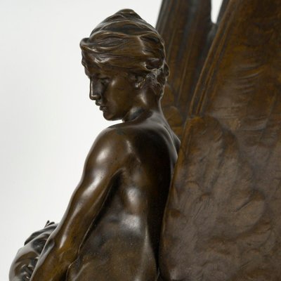 19th Century Sculpture in Patinated Bronze attributed to Ferdinand Barbedienne-WFS-2041567