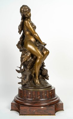 19th Century Sculpture in Patinated Bronze attributed to Mathurin Moreau-WFS-2041566