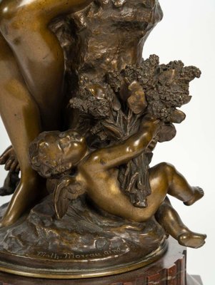 19th Century Sculpture in Patinated Bronze attributed to Mathurin Moreau-WFS-2041566