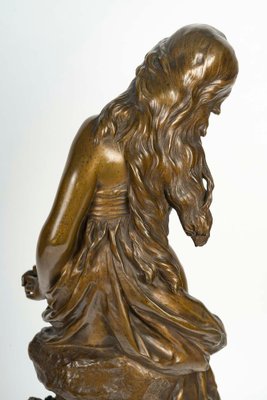 19th Century Sculpture in Patinated Bronze attributed to Mathurin Moreau-WFS-2041566