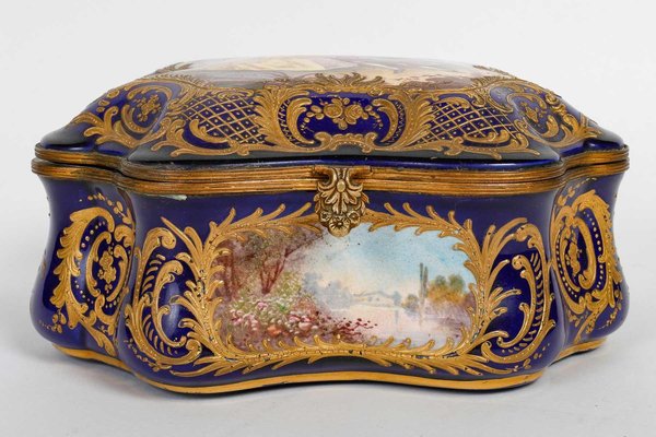 19th Century Sèvres Porcelain Box and Chest-WFS-1806521