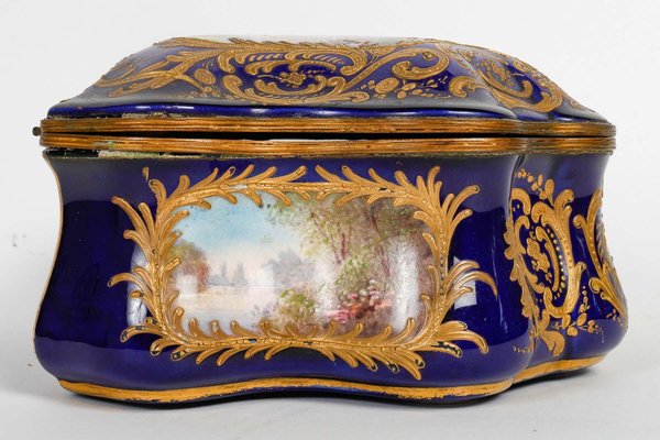 19th Century Sèvres Porcelain Box and Chest-WFS-1806521