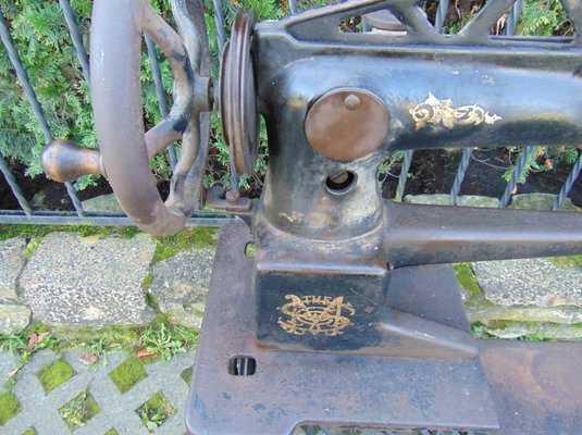 19th Century Shoemakers Machine Table from Singer, 1890s-CAQ-1766142