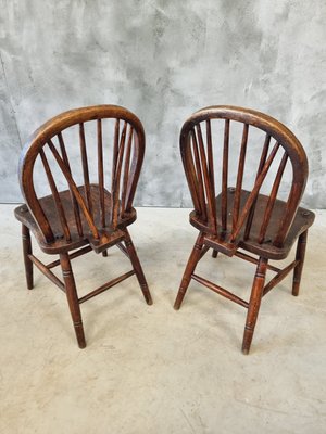 19th Century Stick Back Windsor Chairs, Set of 2-IFQ-2017297