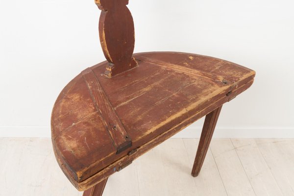 19th Century Swedish Combination Table and Chair-MJF-931290