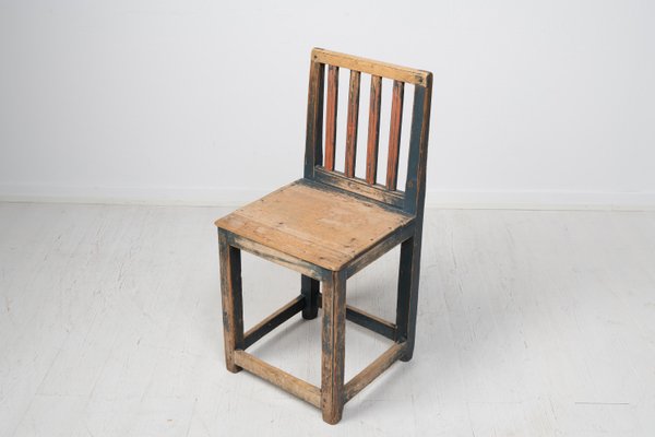 19th Century Swedish Folk Art Chair-MJF-1396150