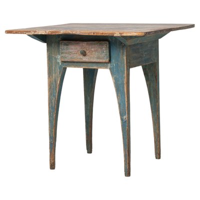 19th Century Swedish Folk Art Side Table-MJF-1366437