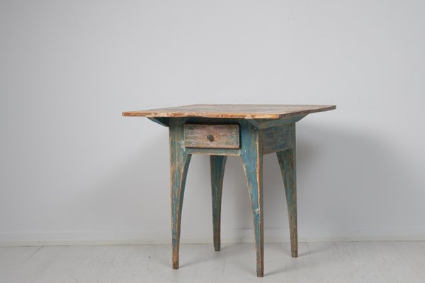 19th Century Swedish Folk Art Side Table-MJF-1366437