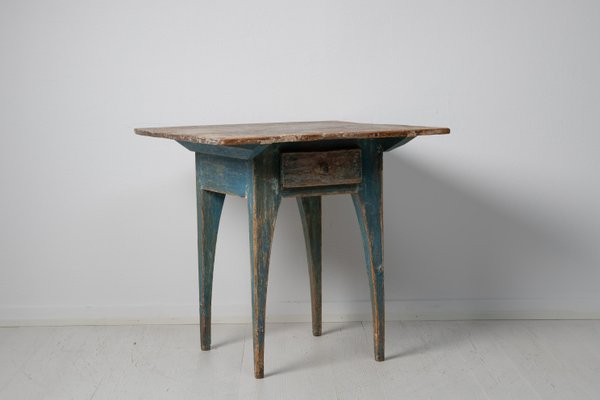 19th Century Swedish Folk Art Side Table-MJF-1366437