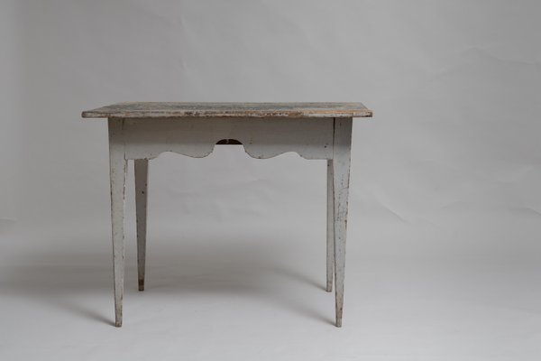 19th Century Swedish Gustavian Pine Wall Table-MJF-1133491