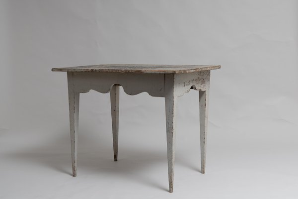 19th Century Swedish Gustavian Pine Wall Table-MJF-1133491