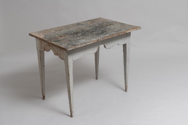 19th Century Swedish Gustavian Pine Wall Table-MJF-1133491