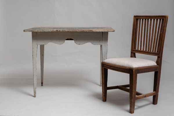 19th Century Swedish Gustavian Pine Wall Table-MJF-1133491