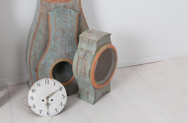 19th-Century Swedish Rococo Long Case Clock-MJF-931135