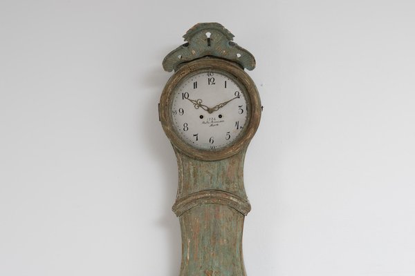 19th Century Swedish Rococo Long Case Clock-MJF-1122864