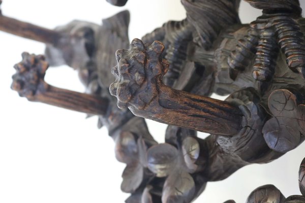 19th Century Swiss Black Forest Coat Rack-WIP-1735242