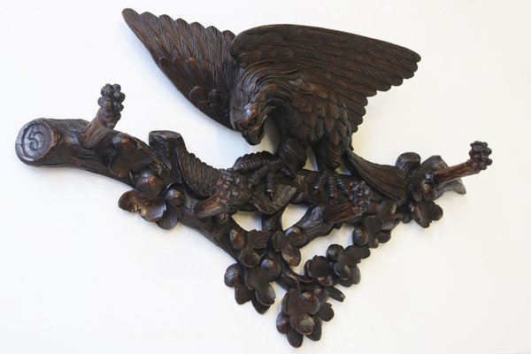 19th Century Swiss Black Forest Coat Rack-WIP-1735242