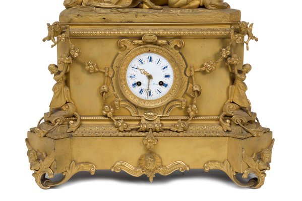 19th Century Table Clock from Leroy & Fils-ZCI-751787