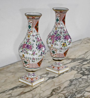 19th Century Vases from Samson, Set of 2-RVK-1378177