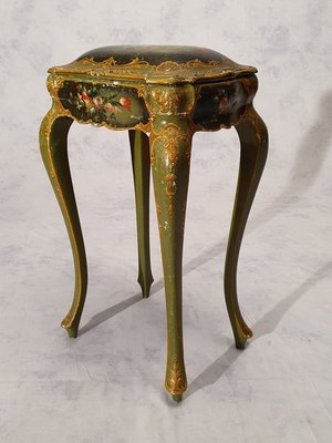 19th Century Venetian Painted Wood Table Cabinet-BSB-805700