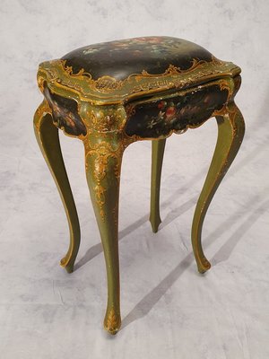 19th Century Venetian Painted Wood Table Cabinet-BSB-805700