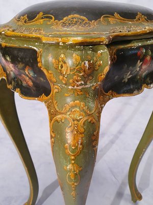 19th Century Venetian Painted Wood Table Cabinet-BSB-805700