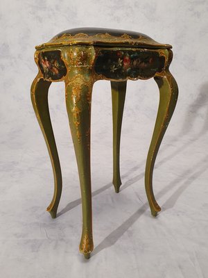 19th Century Venetian Painted Wood Table Cabinet-BSB-805700