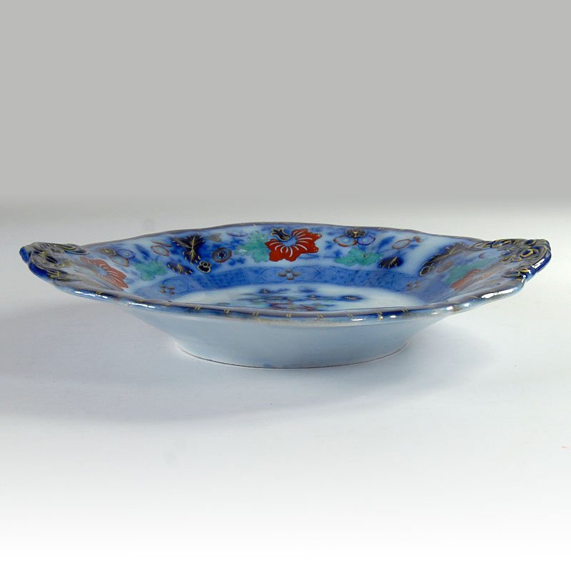 19th Century Victorian Bombay Pattern Dish from Samuel Alcock, 1890s