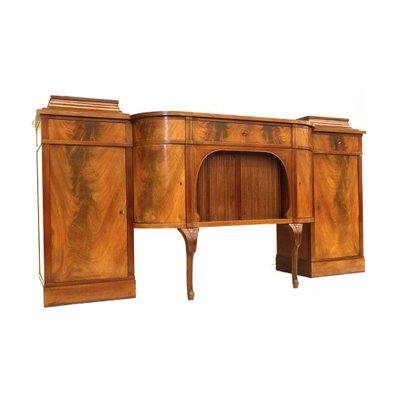 19th Century Victorian Flamed Mahogany Sideboard-XID-1420745