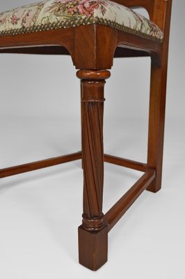 19th Century Victorian Gothic Revival Chairs in Carved Walnut, Set of 2-XNH-698853