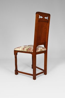 19th Century Victorian Gothic Revival Chairs in Carved Walnut, Set of 2-XNH-698853