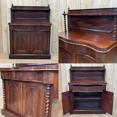 19th Century Victorian Mahogany Buffet-QYF-1171924