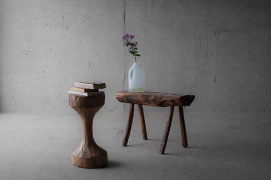 19th Century Wabi-Sabi Farm Bench, France