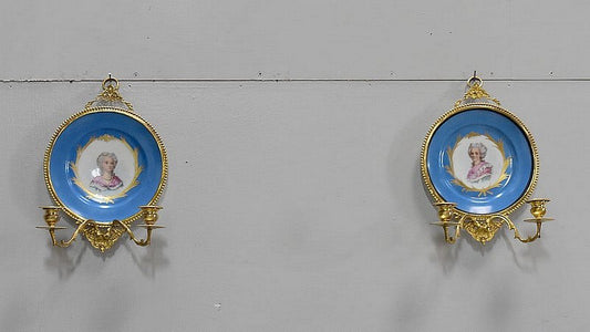 19th Century Wall Lights, Set of 2