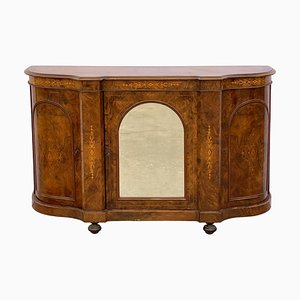 19th Century Walnut Burl Sideboard, England-BEW-1313255