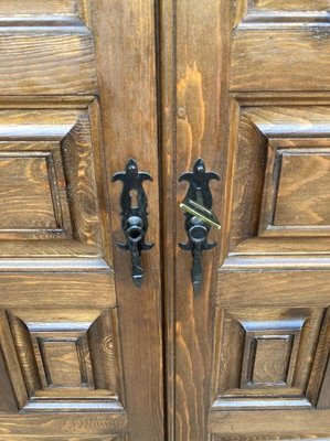 19th-Century Walnut Cupboard-NOU-763699