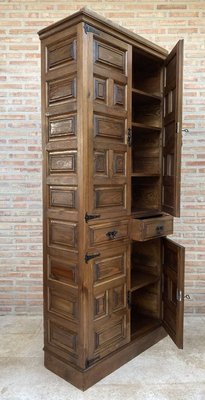 19th-Century Walnut Cupboard-NOU-763699