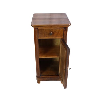 19th Century Walnut Nightstand-WFJ-1823595