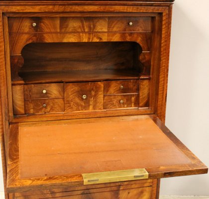 19th Century Walnut Secretaire from Louis Philippe-UMS-1334554