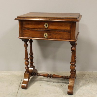 19th Century Walnut Table-UMS-1124553