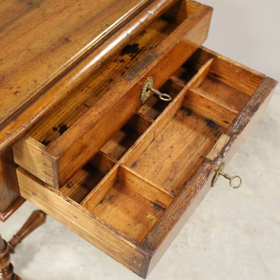 19th Century Walnut Table-UMS-1124553